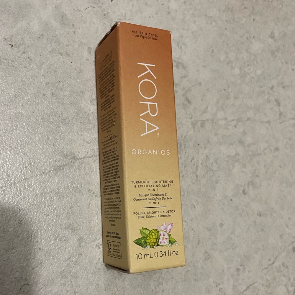 KORA Organics Turmeric BHA Pore & Brightening Treatment Mask